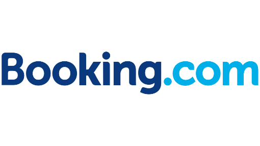 Logo Booking.com indiquant la compatibilité et la synchronisation avec PlatformEasy pour les locations courte durée.