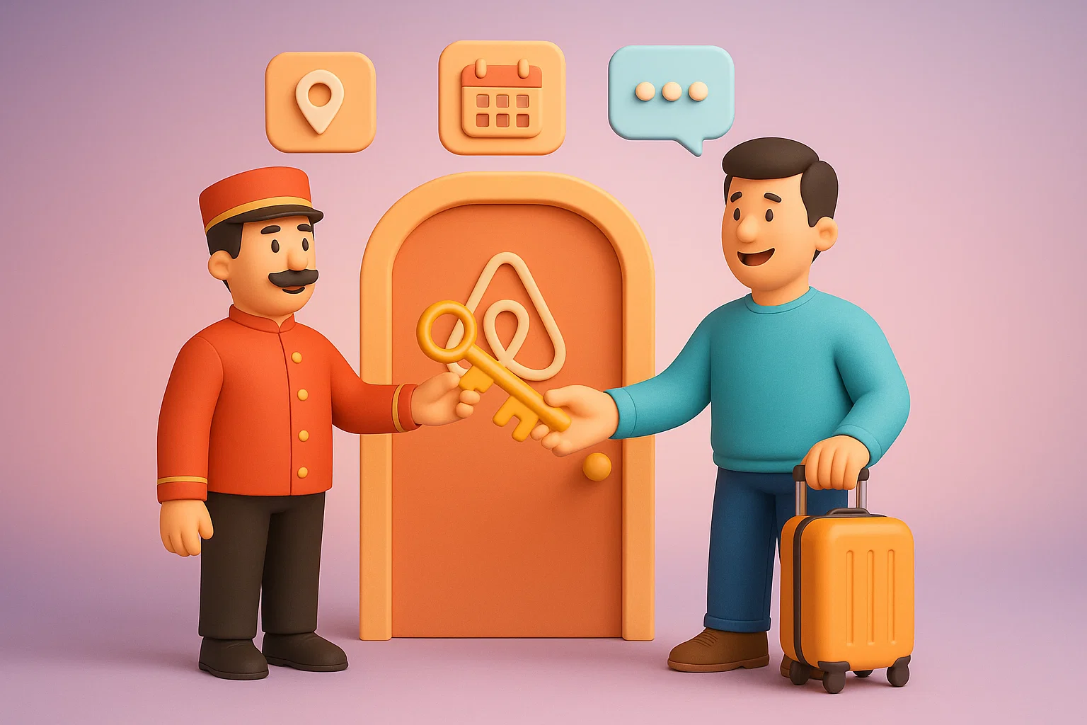 Conciergerie gérant une location courte durée grâce à PlatformEasy, avec suivi des prestations, planning et communication client.