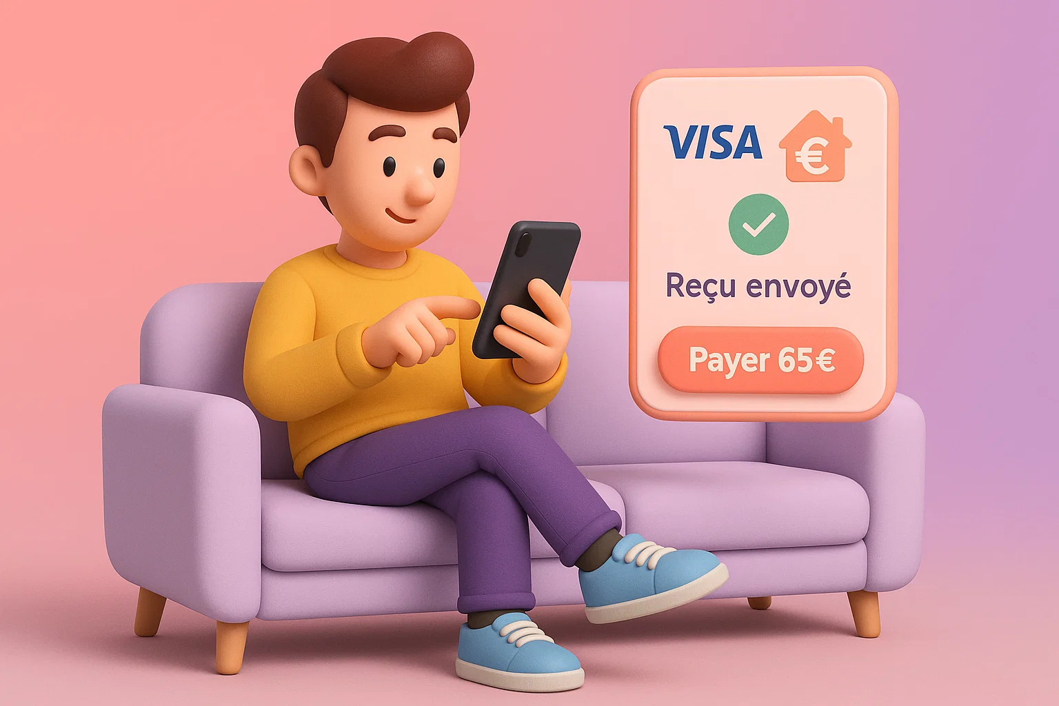 Paiement mobile d’une prestation SAP via l’application PlatformEasy