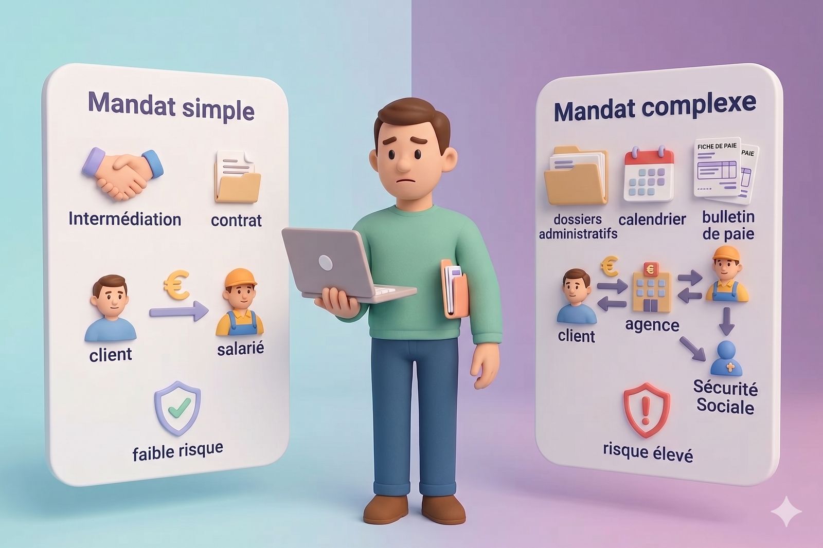 Comprendre la différence entre le mode mandataire simple et le mode mandataire complexe