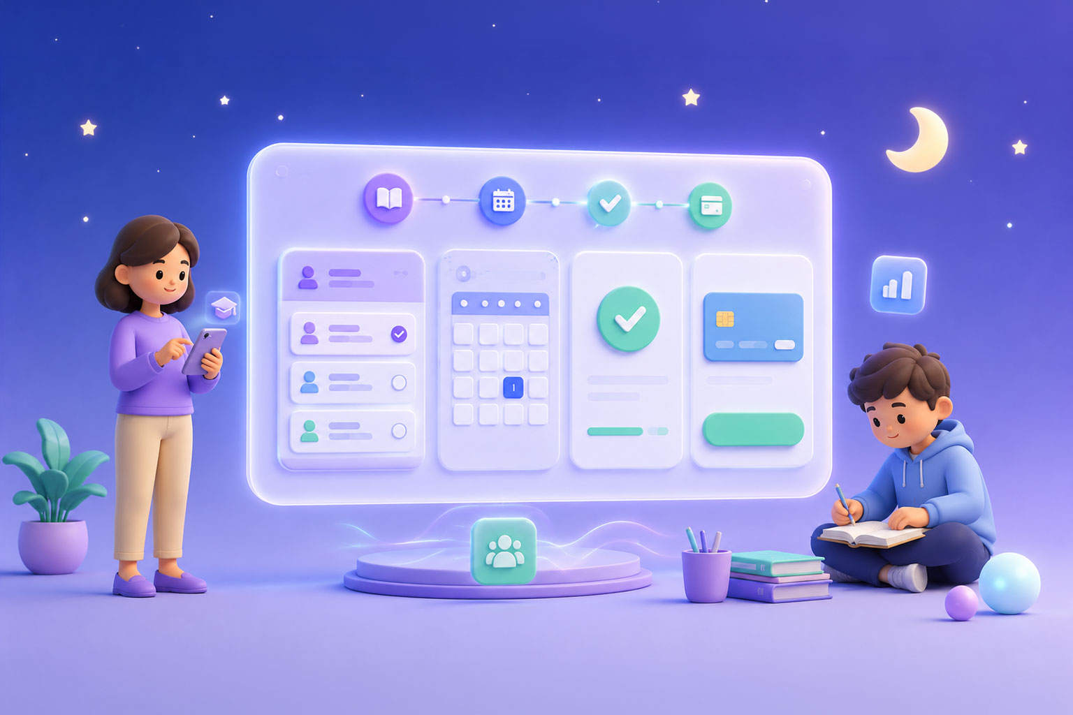 Platformeasy le logiciel tout en des organises de cours, soutien scolaire et garde d'enfants.